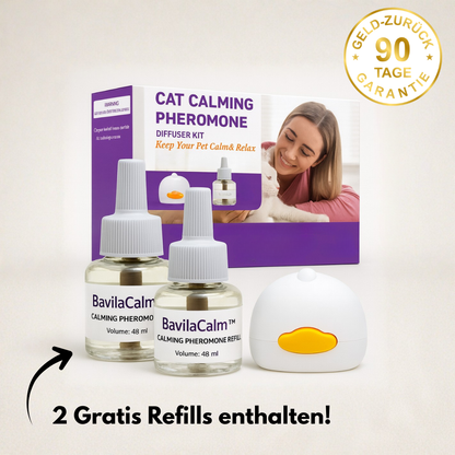 Geben Sie Ihrer Katze endlich die Ruhe und Sicherheit, die sie verdient mit BavilaCalm™
